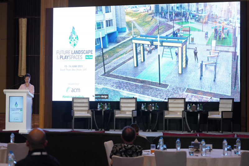 Посетили конференцию The 7th Future Landscape and Playspaces Abu Dhabi
