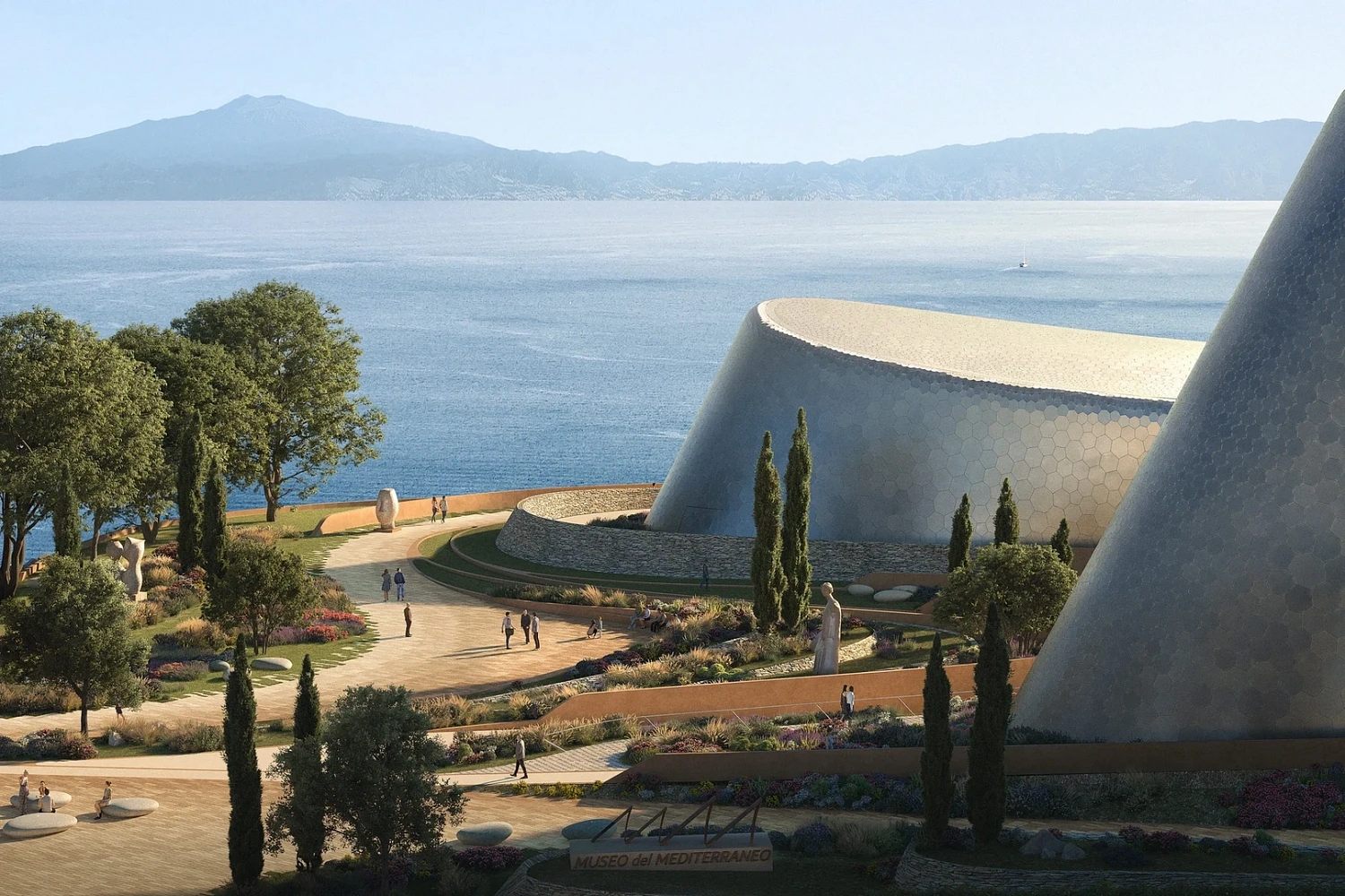 Zaha Hadid Architects спроектировала в Италии культурный центр, похожий на морскую звезду